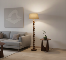 Load image into Gallery viewer, Madera Wood Floor Lamp