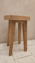 Load image into Gallery viewer, Round Wooden Stool