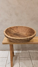 Load image into Gallery viewer, Round Wooden Bowl in Walnut