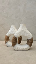 Load image into Gallery viewer, Wood Vintage Vase