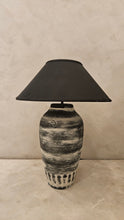 Load image into Gallery viewer, Cleon Lamp in Black with Black Shade
