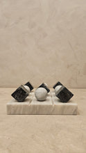 Load image into Gallery viewer, Marble Tic-Tac-Toe Circle & Square