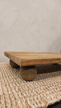 Load image into Gallery viewer, Wood Riser Rectangle in Walnut