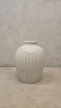 Load image into Gallery viewer, Cleona Vase in White