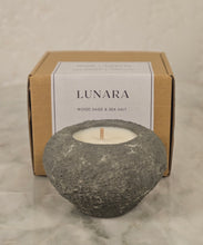 Load image into Gallery viewer, Lunara Decorative Scented Candle (Wood Sage & Sea Salt)