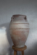 Load image into Gallery viewer, Vala Jar in White Terracotta (with handle)