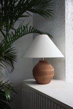 Load image into Gallery viewer, Charlotte Lamp in Matte Terracotta