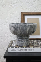 Load image into Gallery viewer, Marble Footed Bowl in Gray