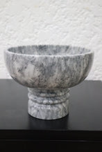 Load image into Gallery viewer, Marble Footed Bowl in Gray