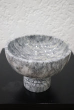 Load image into Gallery viewer, Marble Footed Bowl in Gray