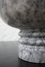 Load image into Gallery viewer, Marble Footed Bowl in Gray