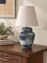 Load image into Gallery viewer, Moira Lamp in Black - Cordless