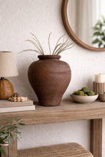 Load image into Gallery viewer, Marlowe Vase in Dark Terracotta