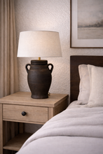 Load image into Gallery viewer, Lottie Lamp in Charcoal Black