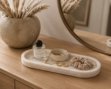 Load image into Gallery viewer, Marble Oval Tray Long - Century
