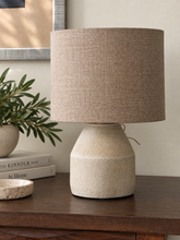 Load image into Gallery viewer, Clara Lamp in Beige - Cordless