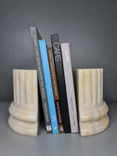 Load image into Gallery viewer, Marble Pillar Bookends