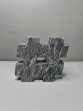 Load image into Gallery viewer, Marble Hashtag