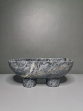 Load image into Gallery viewer, Marble Oval Bowl