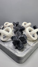 Load image into Gallery viewer, Marble Tic-Tac-Toe Set