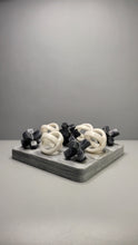 Load image into Gallery viewer, Marble Tic-Tac-Toe Set