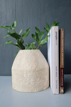 Load image into Gallery viewer, Clara Rustic Clay Vase in Beige
