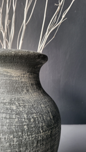 Load image into Gallery viewer, Freya Rustic Clay Jar in Gray