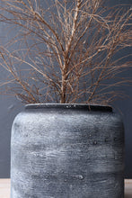 Load image into Gallery viewer, Cassian Clay Vase in Black & White