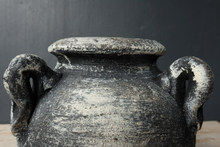 Load image into Gallery viewer, Ezra Rustic Clay Jars in Black
