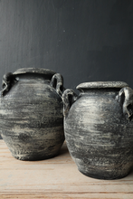 Load image into Gallery viewer, Ezra Rustic Clay Jars in Black