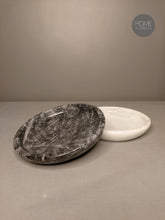 Load image into Gallery viewer, Round Marble Tray
