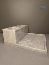 Load image into Gallery viewer, Marble Vanity Organizer with Tray