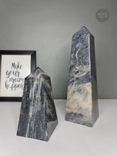 Load image into Gallery viewer, Marble Obelisks -Black