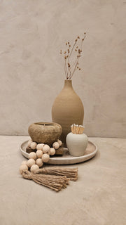 Lunara Decorative Scented Candle (Bamboo and Musk)