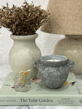 Load image into Gallery viewer, Amphora Decorative Scented Soy Candle (Fig Leaves &amp; Sunlit Woods)

