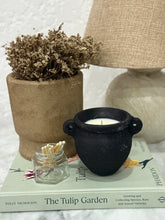 Load image into Gallery viewer, Amphora Decorative Scented Soy Candle (Dark Oud &amp; Bright Bergamot)
