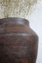 Load image into Gallery viewer, Thessaly Vase in Dark Terracotta

