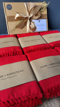 Load image into Gallery viewer, Red Table Napkins (set of 6pcs)
