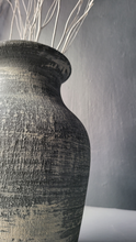 Load image into Gallery viewer, Freya Rustic Clay Jar in Gray
