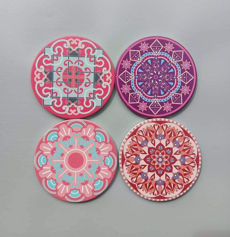 Ceramic Coaster Purple